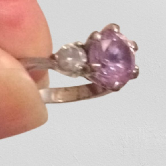 2 rings Amethyst stone Rings - Picture 14 of 15